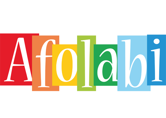 Afolabi colors logo