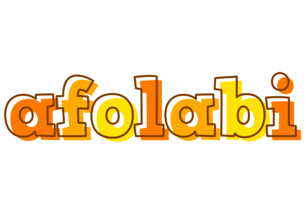 Afolabi desert logo