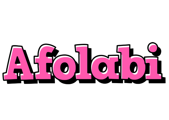 Afolabi girlish logo