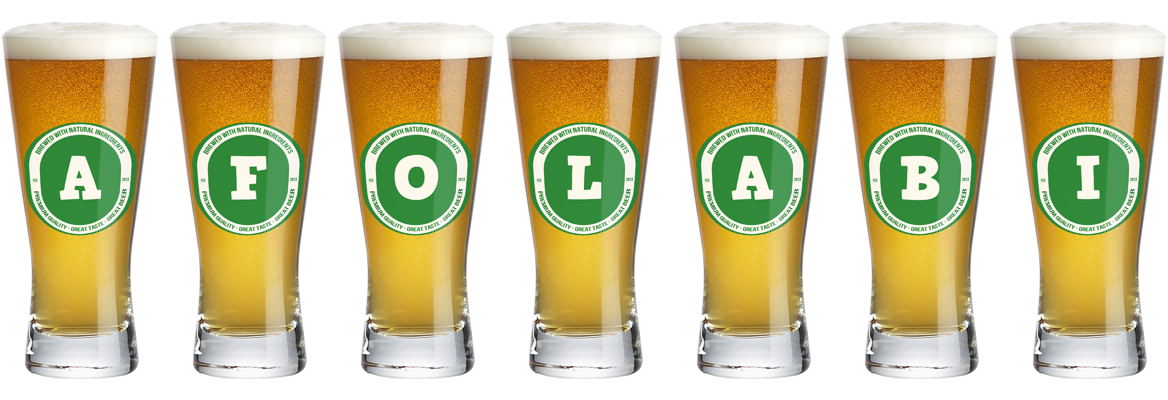 Afolabi lager logo