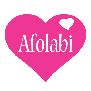 Afolabi love-heart logo