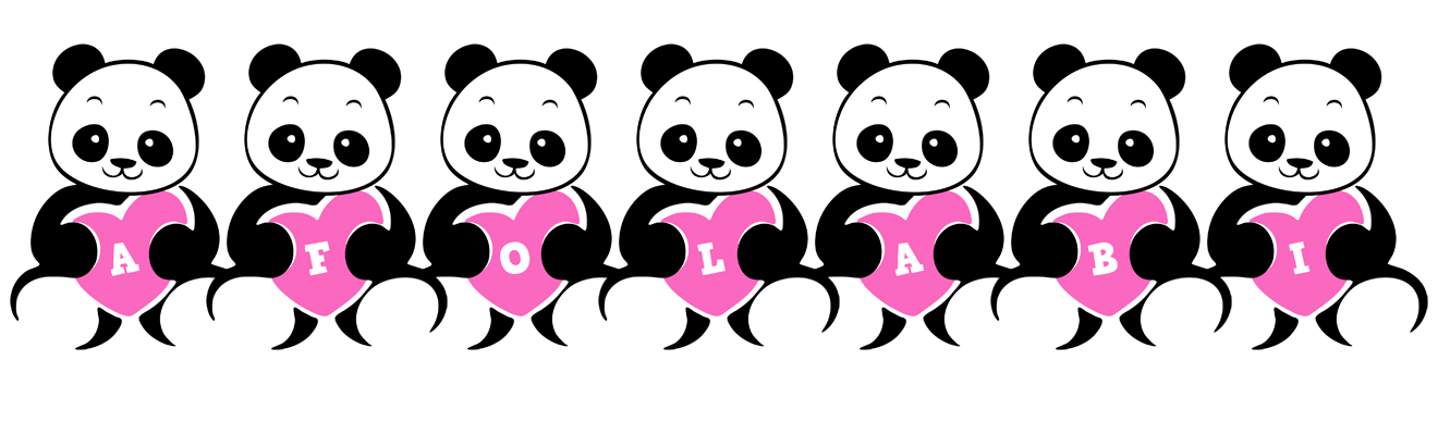Afolabi love-panda logo