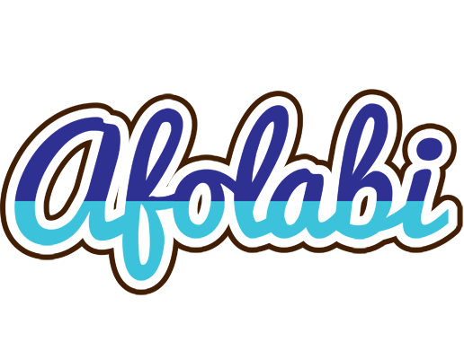 Afolabi raining logo