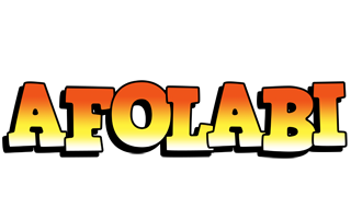 Afolabi sunset logo