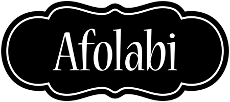 Afolabi welcome logo