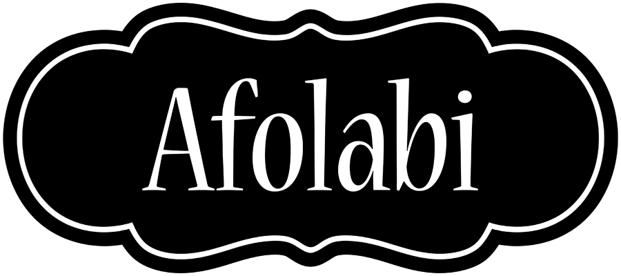 Afolabi welcome logo