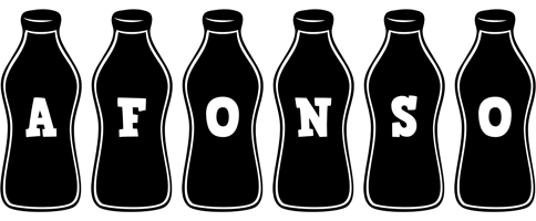 Afonso bottle logo