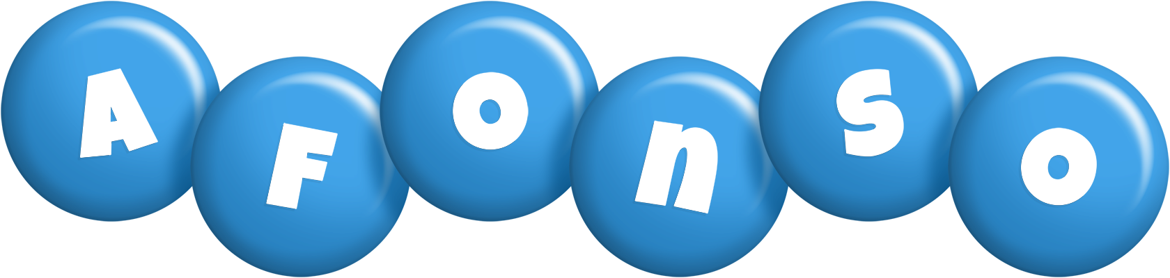 Afonso candy-blue logo
