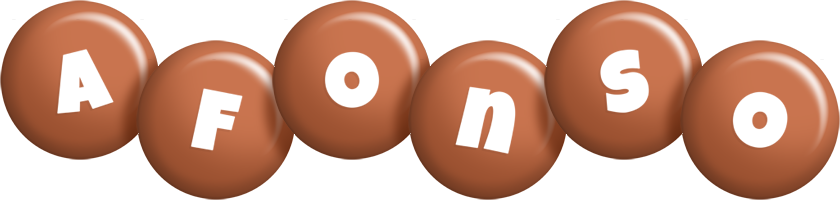 Afonso candy-brown logo