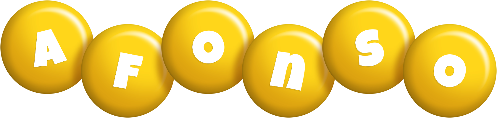Afonso candy-yellow logo