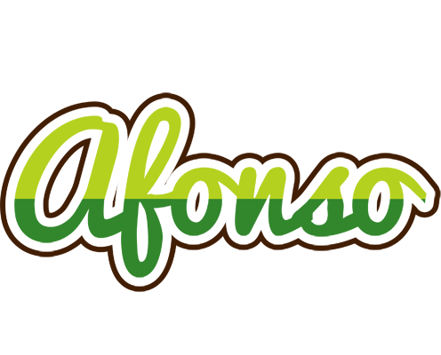 Afonso golfing logo