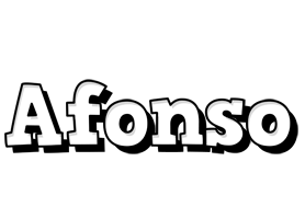 Afonso snowing logo