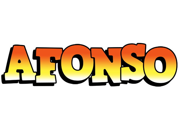 Afonso sunset logo