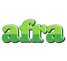 Afra apple logo