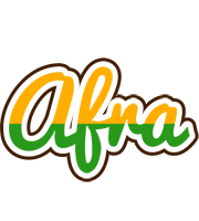 Afra banana logo