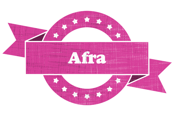 Afra beauty logo