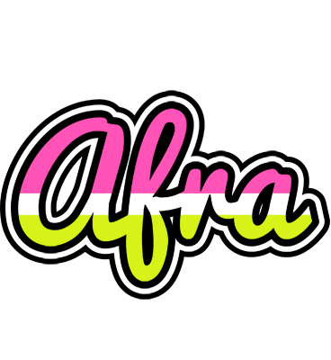 Afra candies logo