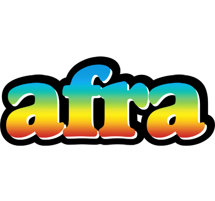 Afra color logo