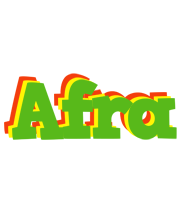 Afra crocodile logo