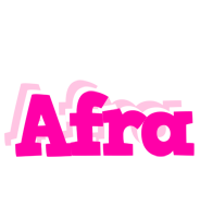 Afra dancing logo