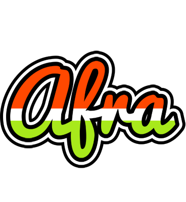 Afra exotic logo