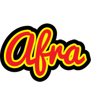 Afra fireman logo