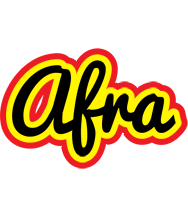 Afra flaming logo