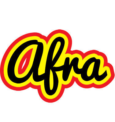 Afra flaming logo