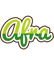 Afra golfing logo