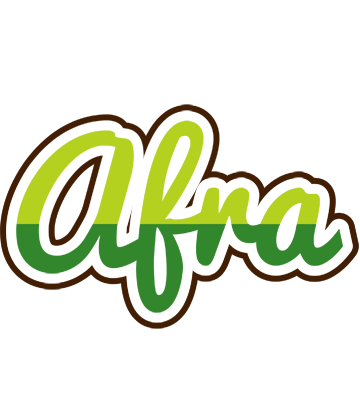 Afra golfing logo