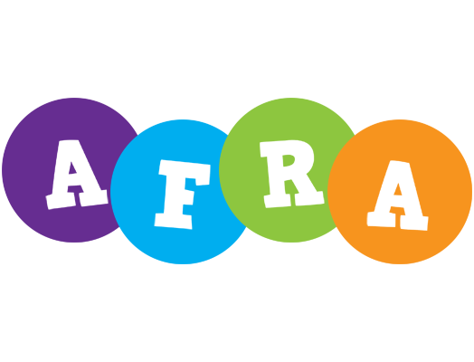 Afra happy logo