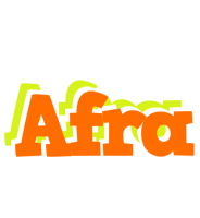 Afra healthy logo