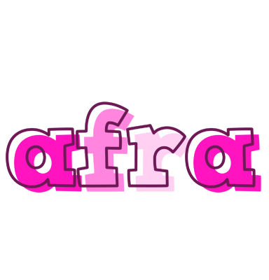 Afra hello logo