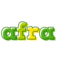 Afra juice logo