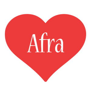 Afra love logo