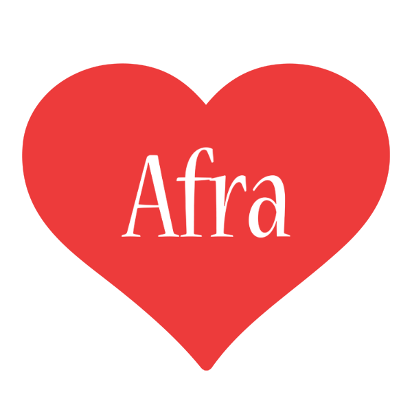 Afra love logo