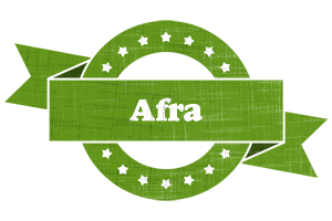 Afra natural logo