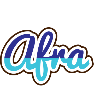 Afra raining logo
