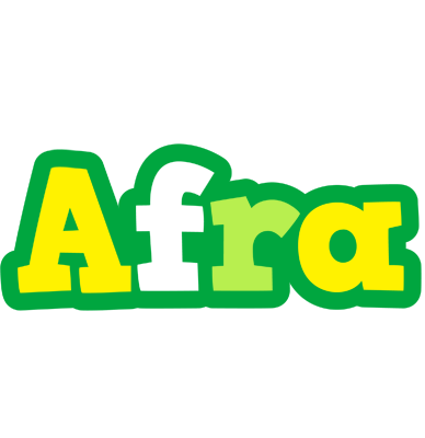 Afra soccer logo