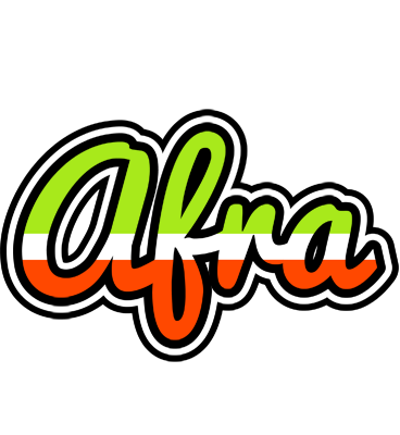 Afra superfun logo