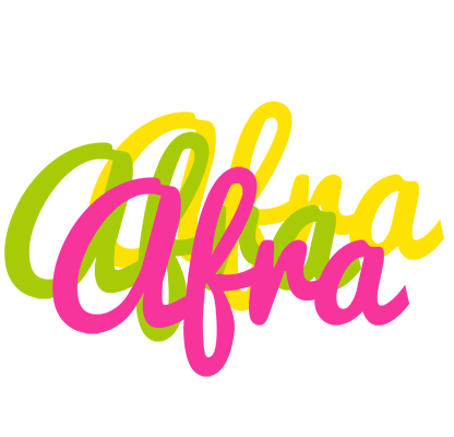 Afra sweets logo