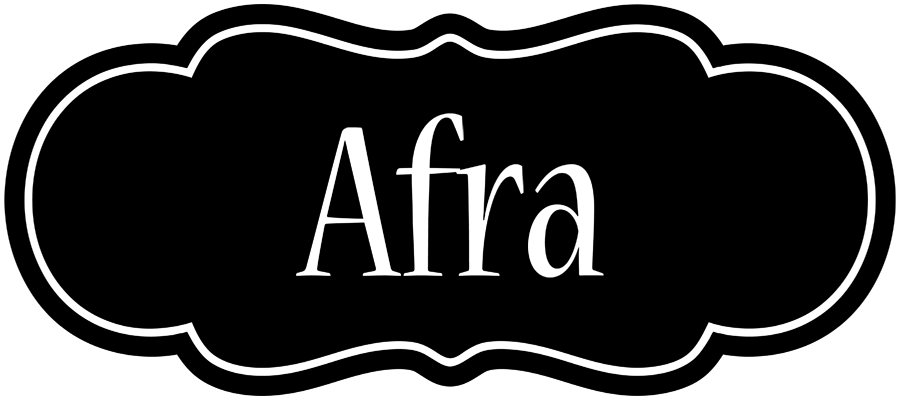 Afra welcome logo