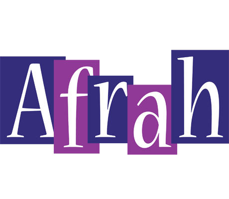 Afrah autumn logo