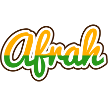 Afrah banana logo