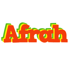 Afrah bbq logo