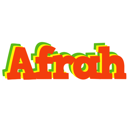 Afrah bbq logo