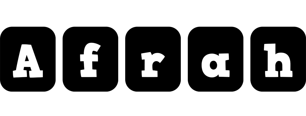 Afrah box logo