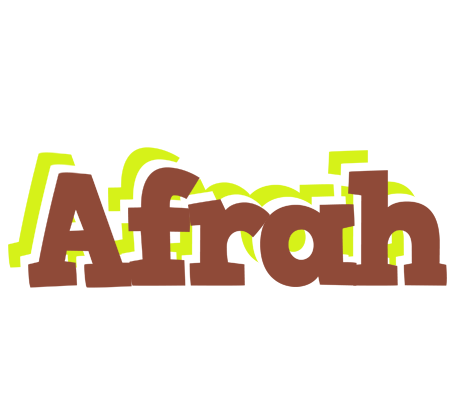 Afrah caffeebar logo
