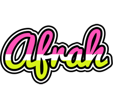 Afrah candies logo