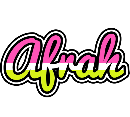 Afrah candies logo
